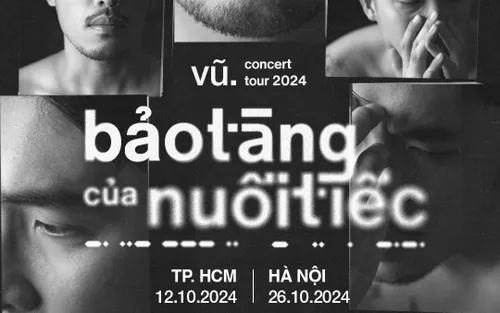 Vũ. trở lại với concert tour 2024, lượng vé ở Hà Nội bán 'thần tốc'